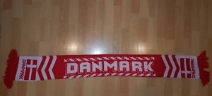DÄNEMARK Schal + DANMARK + WM + neu + Fan Kurve Block DANMARK - Bild 1 von 3