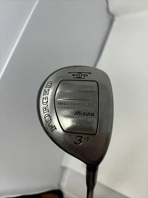 Mizuno T-Zoid 3 Wood Golf Club Forged 15* Dynamic Gold Steel Shaft RH 42” Read. - Image 1 of 4