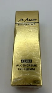 M. Asam Resveratol Power Augencreme Eye Cream 0.5 Oz. Sealed New In Box - Picture 1 of 1