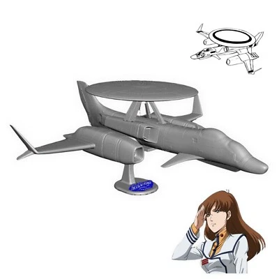 Cat`s Eye Robotech comunications plane 1:72 Scale Macross Models Kits DIY - Image 1 of 4