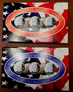 2002 Philidelphia and Denver US Mint Set Uncirculated With COA. (49) - Picture 1 of 2