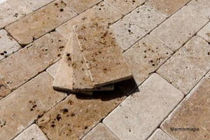 Travertin Classic Marmor Antikmarmor Naturstein 7,5x15x1cm 20,18qm inkl.Versand - Bild 1 von 3