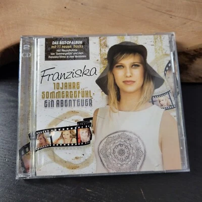 Franziska 2CD Best Of Größte Erfolge 10 Jahre Sommergefühl Hits Deutsch Schlager - Image 1 of 4