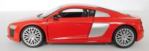 Audi R8 V10 Orange/Red Diecast Car 1/24 Welly Pre-Owned FLAW - Picture 1 of 6