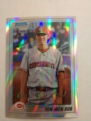 2010 Bowman Chrome Prospects Yen-wen-kuo refractor /777 - Image 1 of 3