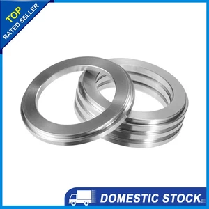 4 Pcs OD 83.1mm to ID 66.9mm Aluminum Alloy Car Hub Centric Rings Wheel Spacer - Picture 1 of 4
