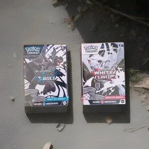 Pokemon Black Bolt and White Flare Booster Bundle Set 2 Sealed Neu - Bild 1 von 9