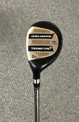 Orlimar Tri Metal 19+ Men's 19* LEFT HAND 3-Hybrid, S-Flex Aldila graphite shaft - Image 1 of 4