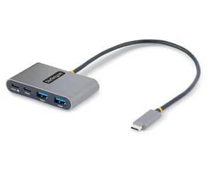 StarTech 4-Port USB-C Hub with 100W Power Delivery Pass-Through - Picture 1 of 2