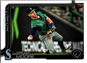 2025 Topps #105 Dylan Moore - Picture 1 of 2