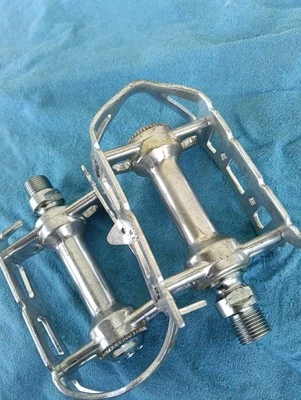 NOS GIPIEMME DUAL SPRINT pedali corsa old bike Colnago Bianchi Legnano DE ROSA  - Immagine 1 di 4