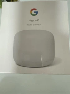 Google Nest Wifi -AC2200 -GA00595 Mesh WiFi System - Wireless 1 Pack - Brand New - Picture 1 of 3