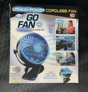 NEU - Go Ventilator Kunststoff Akku Akku Ventilator - Bild 1 von 5