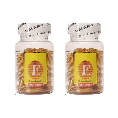 120PCS (2 Bottles) Vitamin E Moisturizing Essence Highly Moisturizing Skin Care - Image 1 of 4