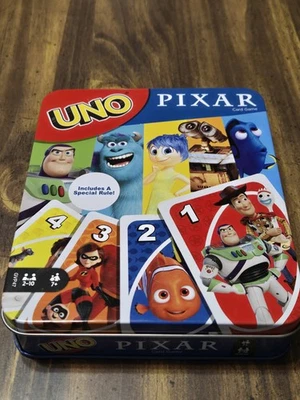 PIXAR UNO Card Game  Special Edition  with Collectible Tin  - Image 1 of 3