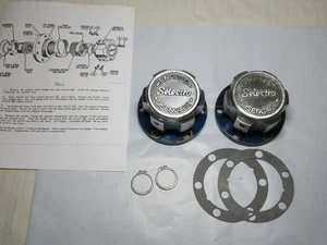 Selectro Locking Hubs 11024 GPW Willys MB CJ2A CJ3A CJ3B M38 CJ5 10 Spline - Picture 1 of 10