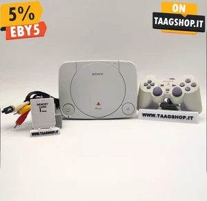 PSONE PLAYSTATION ONE SCPH-102 PAL CONSOLE SONY PS1 COMPLETA TESTATA FAST SHIP - Imagen 1 de 15