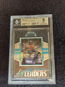 2011 PRESS PASS LEGENDS JIMMIE JOHNSON  CARD  1/1 BECKETT. Mint 9 - Picture 1 of 5