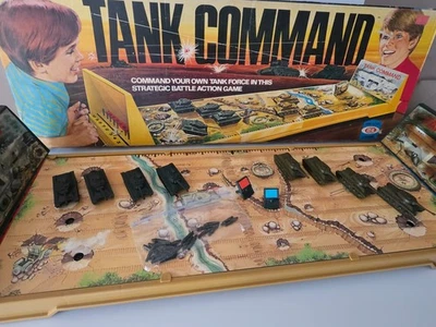 Vintage TANK COMMAND Board Game Ideal 1975  - Image 1 of 4