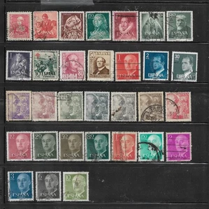 78 Used Spain Stamps - Picture 1 of 3