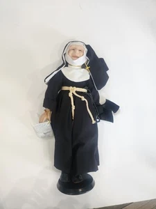nun duck house heirloom dolls With Stand And Tag - Picture 1 of 13