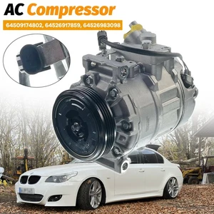 Klimakompressor für BMW 5er E60 E61 520 525 530 535 64526917859 2005-2007 - Bild 1 von 16