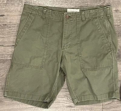 Mens Ralph Lauren Denim & Supply Chino Shorts Olive Green Size: 33 - Image 1 of 4