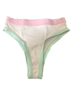 Traje de baño de surf acanalado forrado elástico bloque de color ROXY para mujer talla mediana Foto 1 de 3