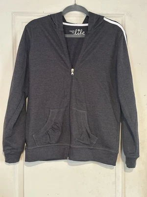 Women’s Made for Life Size PM Zip Up Hoodie Sweatshirt Jacket Gray - Image 1 of 4
