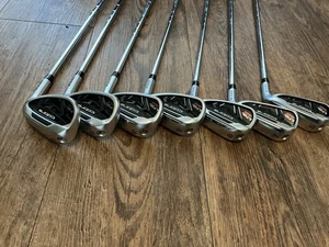 Cobra LTDx One Length Irons 6-PW GW SW Reg Flex KBS Tour 90 Shafts. Right Hand - Picture 1 of 15