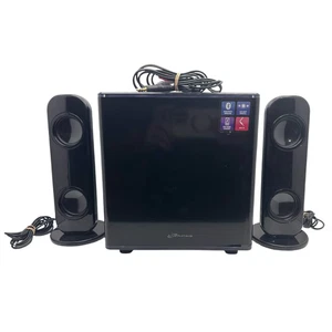 iLive Platinum Bluetooth 2.1 Channel LED Speakers Home Music System 14W READ - Picture 1 of 12