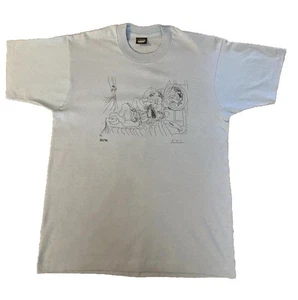 1968 pablo picasso erotic sketch tee -Screen Stars USA - NOS -RARE - Bild 1 von 6