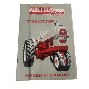 Vintage Ford 6000 Series Row Crop Tractor Owners Manual - Original c - Picture 1 of 4