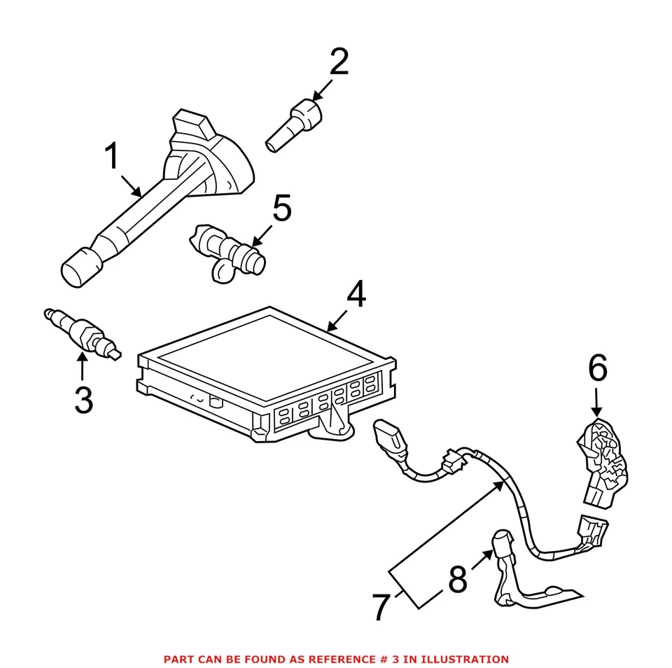 Genuine OEM Engine Piston Ring For Acura RDX 2013-2018 TL 12-14 TSX 2014 - Image 1 of 1
