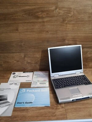 Packard Bell Easy One Silver 2120 7521N Laptop Notebook 14.1" Parallel Serial - Image 1 of 4