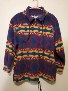 Westbourne Southwestern Multi Color Fleece Aztec Print Pullover Jacke Gr. XXL - Bild 1 von 3