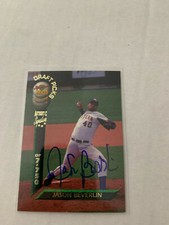 Jason Beverlin 1994 Draft Picks Auto Card #72 Serial #/7,750