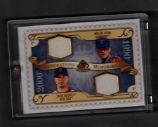NOLAN RYAN 2009 SP LEGENDARY CUTS GENERATIONS DUAL MEMORABILIA Beckett/Ryan