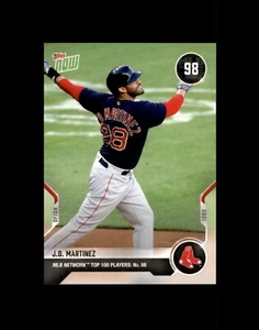 2021 Topps Now Top 100 #MN-98 JD Martinez Boston Red Sox - Picture 1 of 1