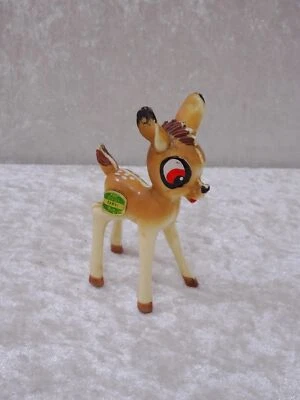 sSLWmg - Disney Design Figur Bambi Reh - Kunststoff - Vintage - 9 cm - Bild 1 von 4