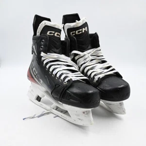 Patines de hockey sobre hielo CCM Jetspeed FT6 Pro Stock usados NJ Devils Noesen NHL talla 10 - Imagen 1 de 15