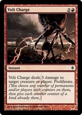 MTG MAGIC THE GATHERING - VOLT CHARGE X 4 - NEW PHYREXIA - NEAR MINT!