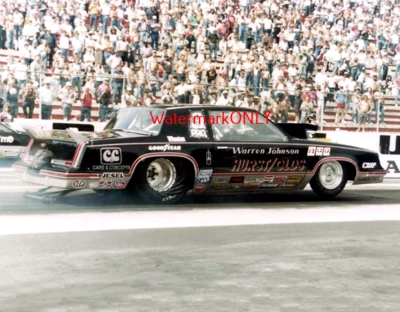 "Profesor" "Warren Johnson" 1983 "Hurst Olds" Cutlass Pro Stocker FOTO! #(7) Foto 1 de 2