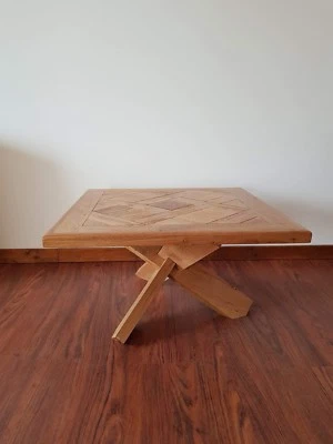 Solid oak coffee table 100% hardwood HAND MADE BESPOKEN — 第 1/4 张图片