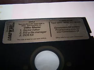 Apple II and Commodore 64 Utlities Disk - Picture 1 of 1