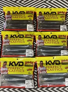 (6 Packs) Strike King Swim-N-Shiner Various Colors 5 Inch Swimbait Lures - Picture 1 of 5