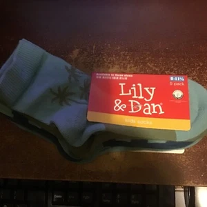 L&D 5 PACK OF CHILDRENS ASSORTED SOCKS 9-11.5  BIRTHDAY SCHOOL UNDERWEAR - Picture 1 of 2