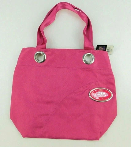 MVF NFL Football Womens Purse Pink Los Angeles Chargers Grommet Tote Bag Cover