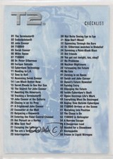 2003 Artbox Terminator 2: Judgement Day FilmCardz Checklist Checklist 00ah