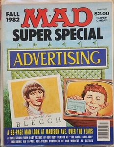 Mad Magazin Super Special Herbst 1982 Werbung - Bild 1 von 3